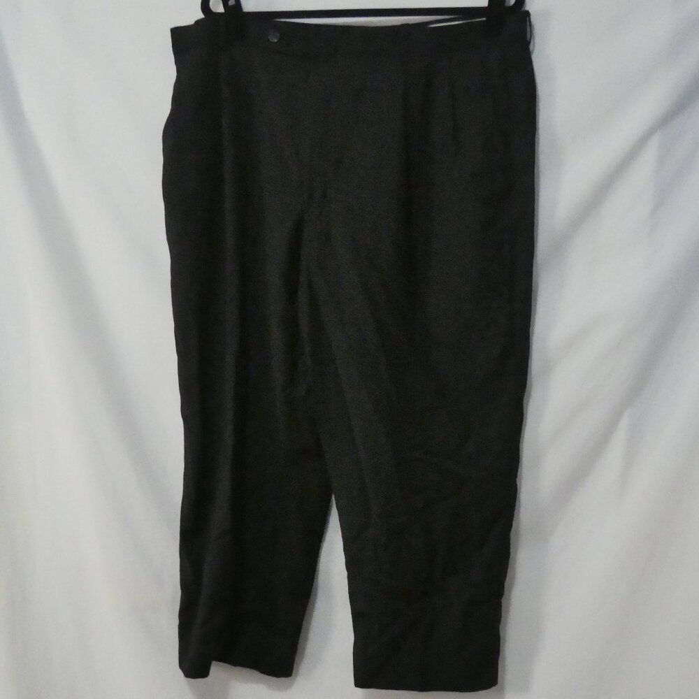 Unbranded | 20 inch waist measured | Men's Black Dress Pants